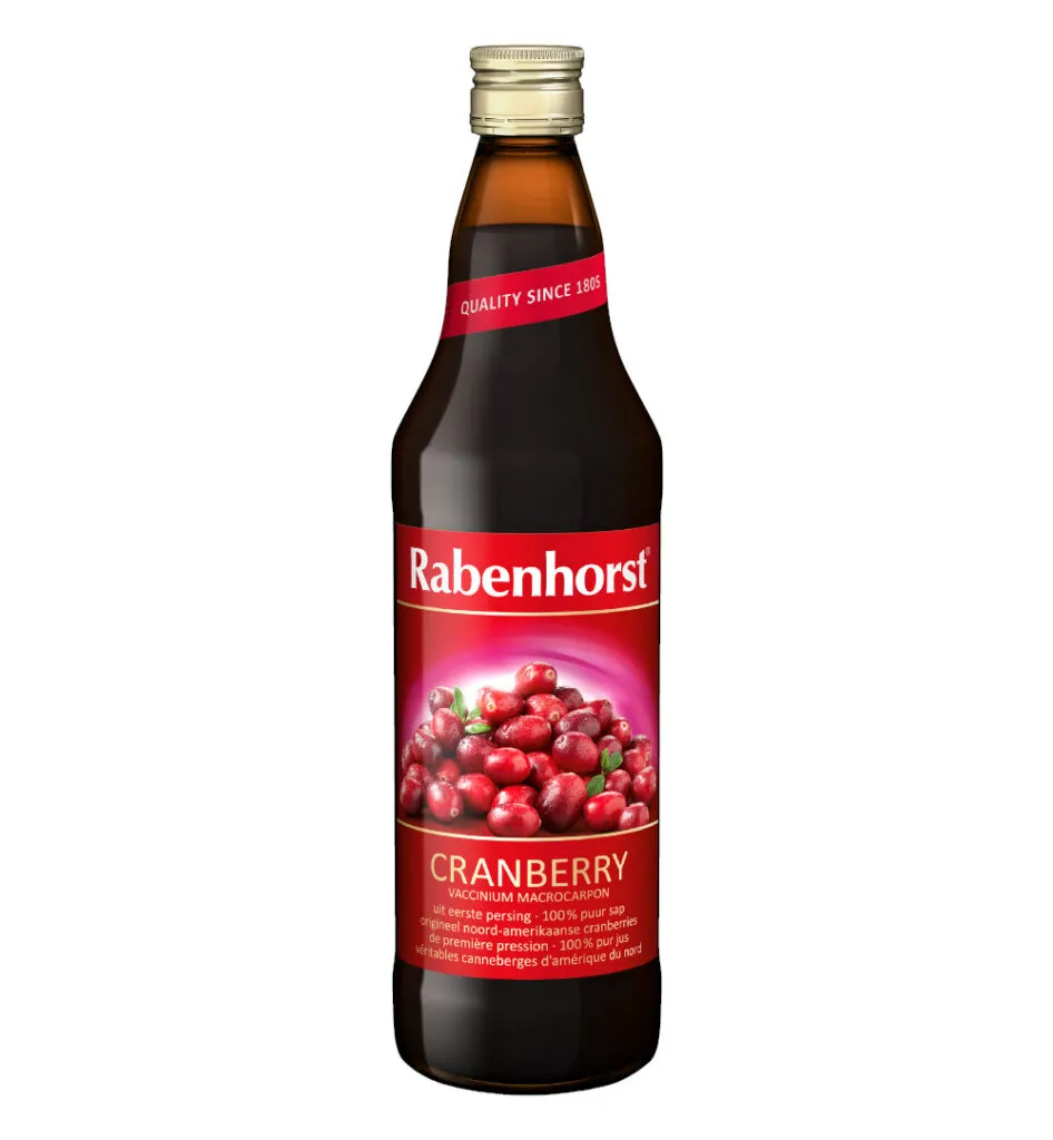 Rabenhorst Cranberrysap puur bio (750 ml)