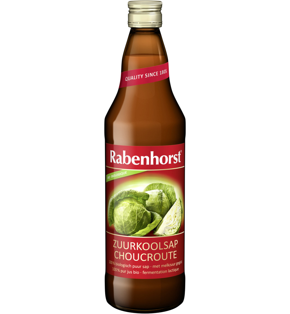 Rabenhorst Zuurkoolsap bio (750 ml)