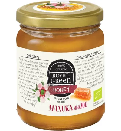 Royalgreen Manuka honey bio (250 gr)