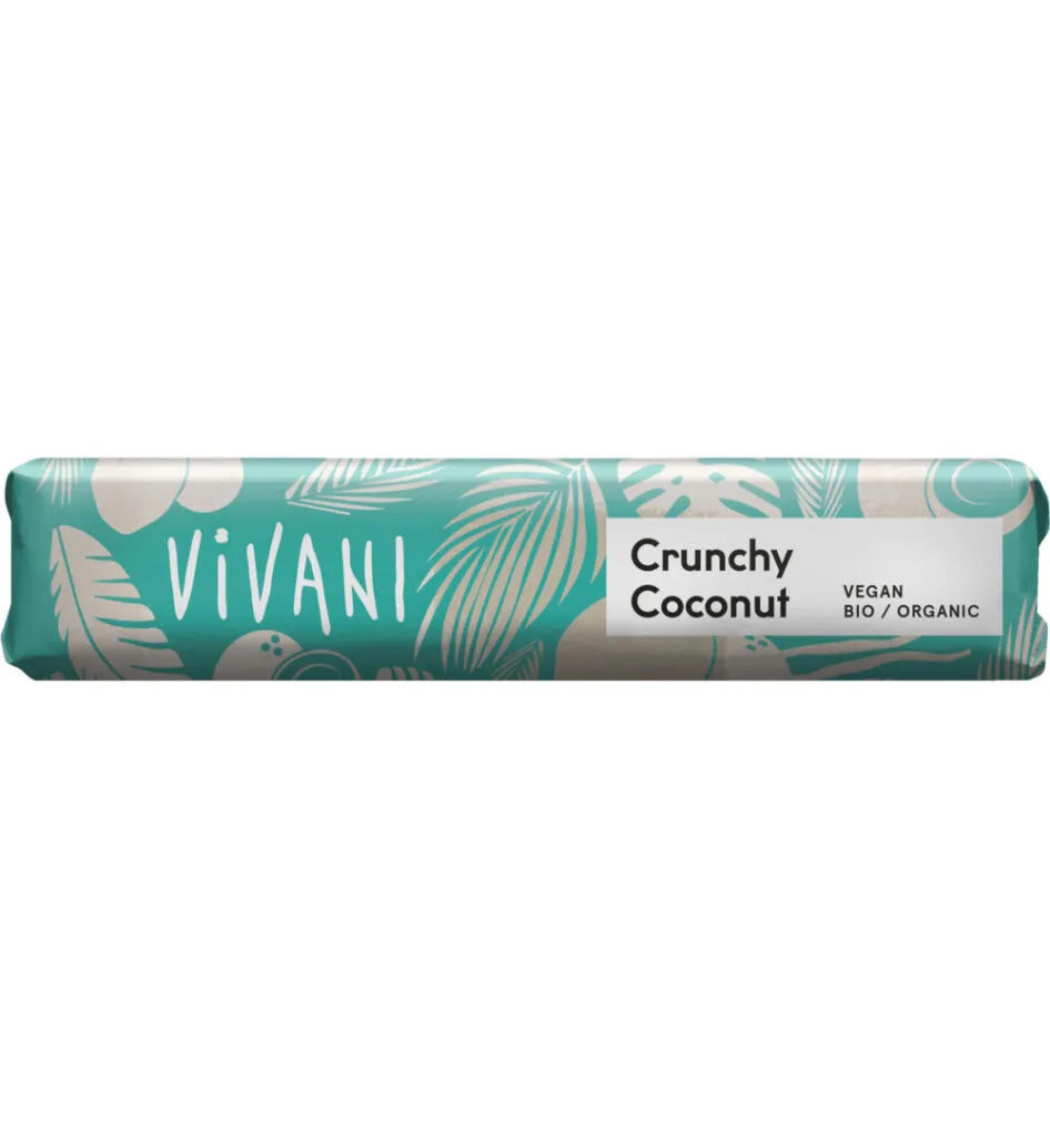 Vivani Chocolate To Go Crunchy Coconut Vegan Bio (35 gr)