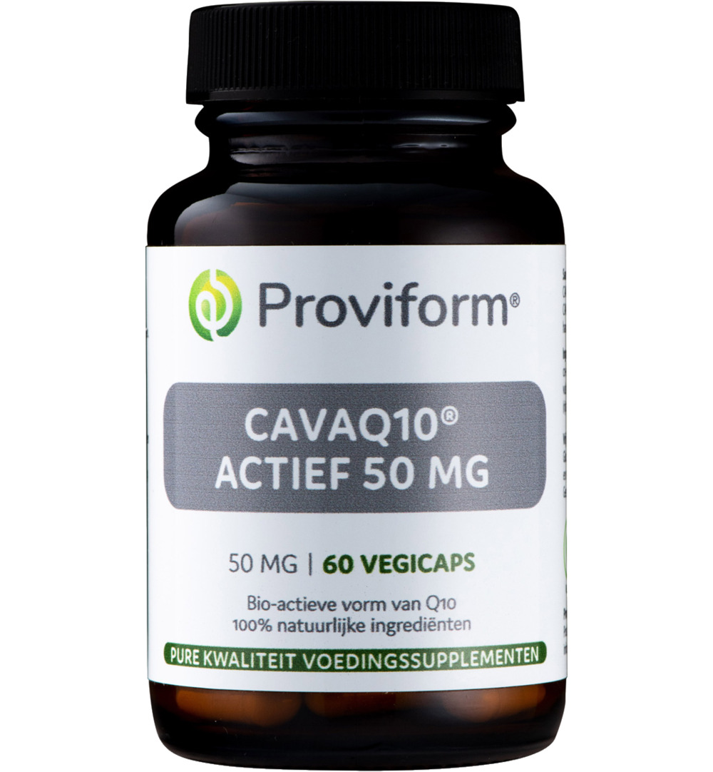 Proviform CavaQ10 actief 50 mg (60 vega capsules)