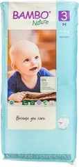 Bambo Nature Babyluier midi 3 4-8kg (52 stuks)
