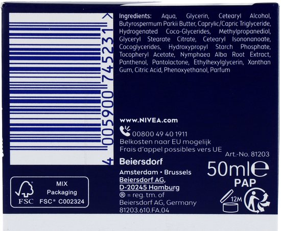 Nivea Essentials Hydraterende Nachtcrème (50 ml) - image 2