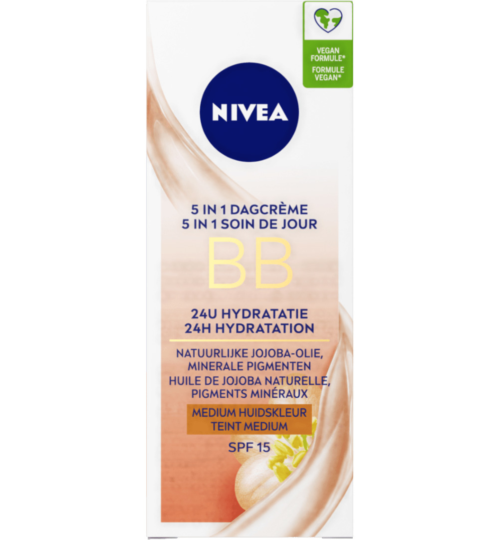 Nivea Essentials BB cream medium SPF15 (50 ml) - image 2