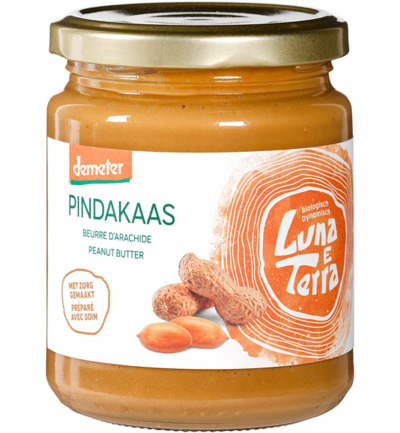 Luna E Terra Pindakaas Smooth Bio (250 gr)