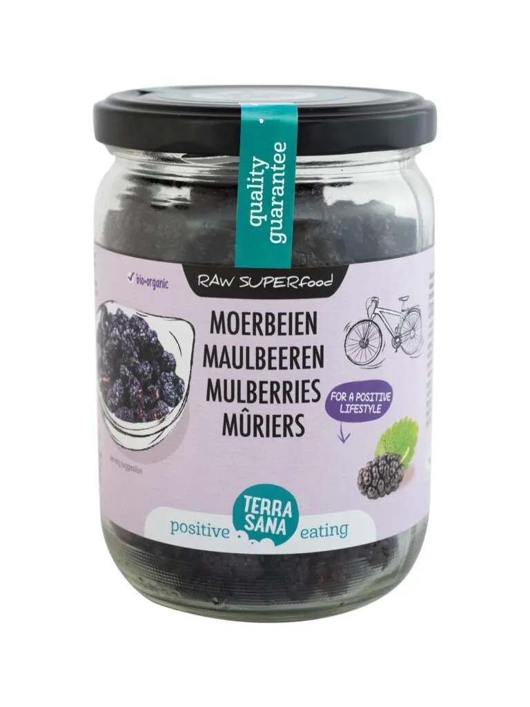 Terrasana Moerbei Bessen Zwart Bio (190 gr)