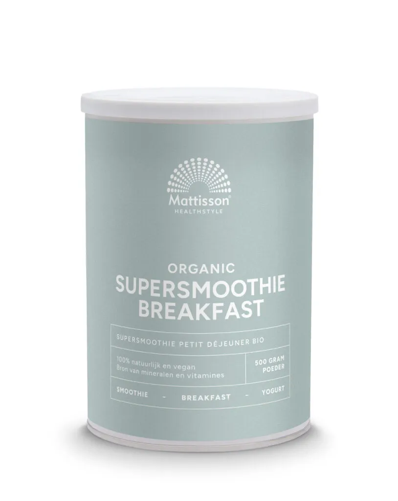 Mattisson Organic Supersmoothie Breakfast Bio (500 gr)