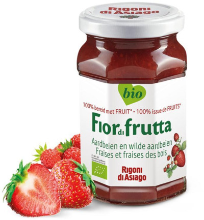 Fiordifrutta Aardbei & wilde aardbei jam (630 gr)