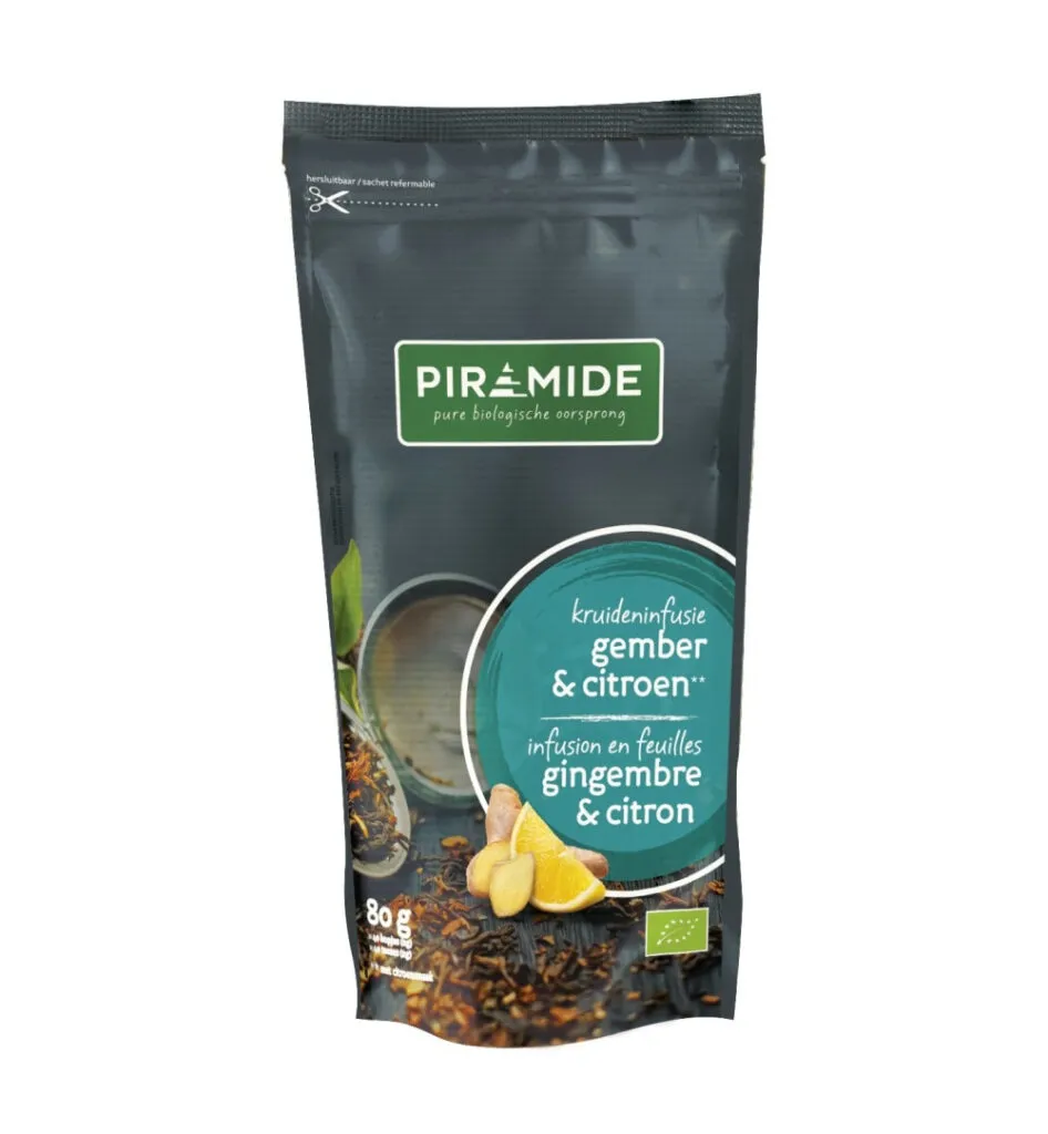 Piramide Gember citroen bio (80 gr)