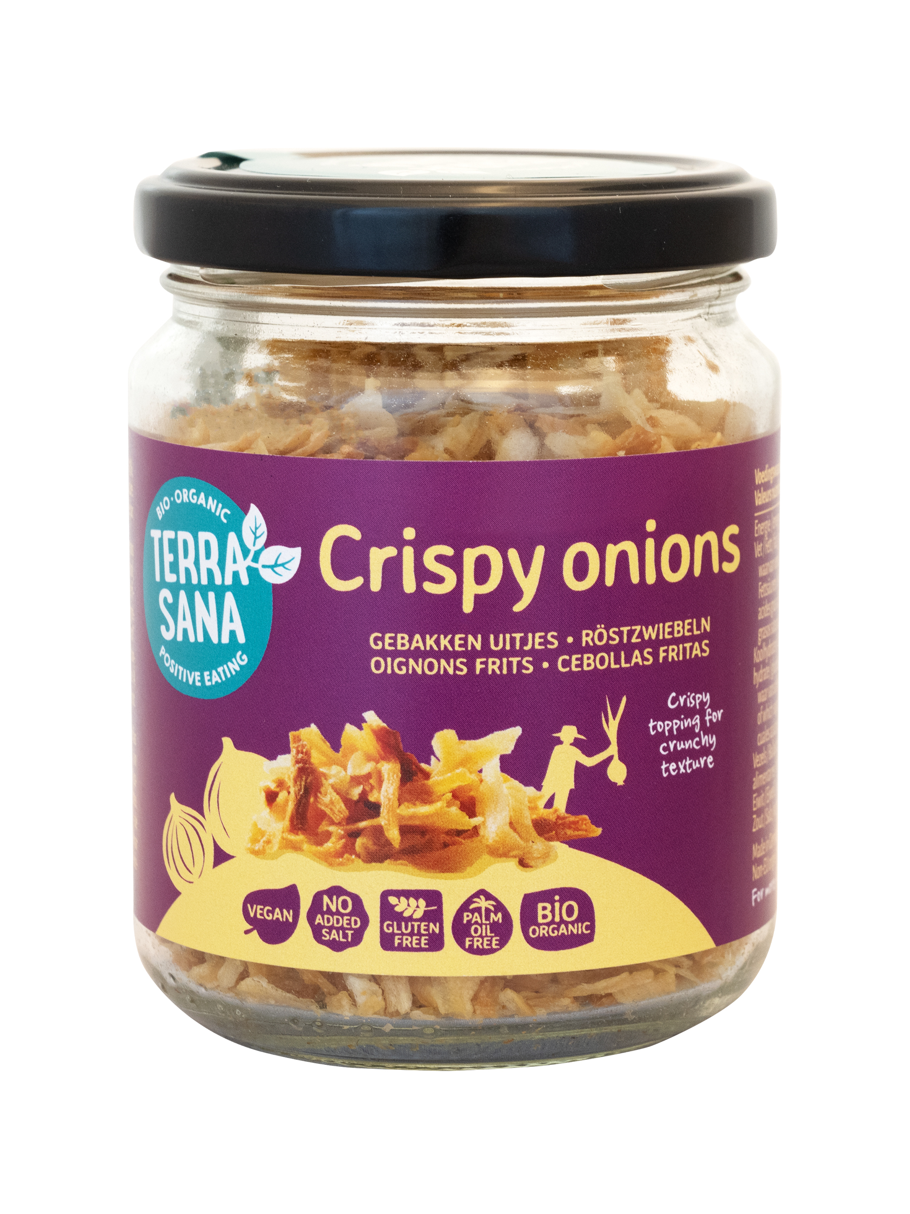 Terrasana Indonesische Gebakken Uitjes Bio (75 gr)