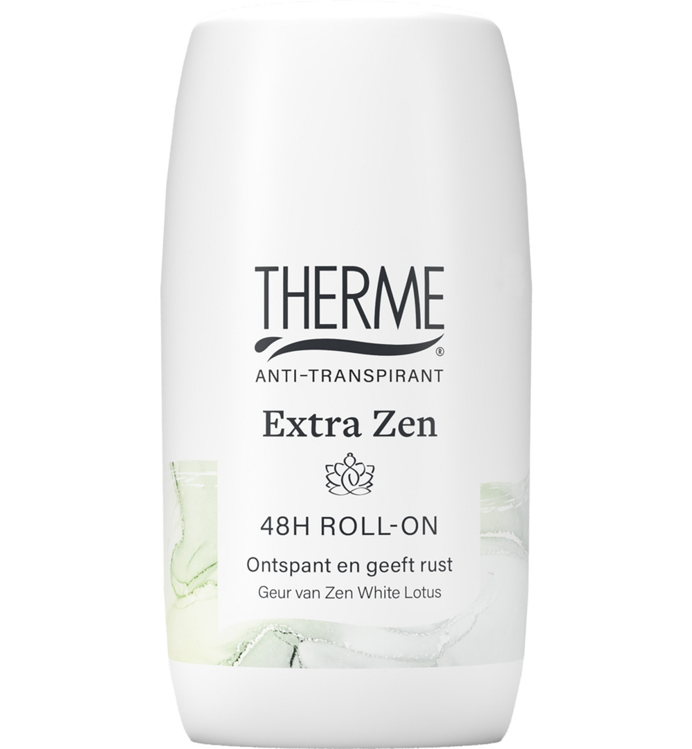 Therme Extra dry anti transpirant zen white lotus roller (60 ml)