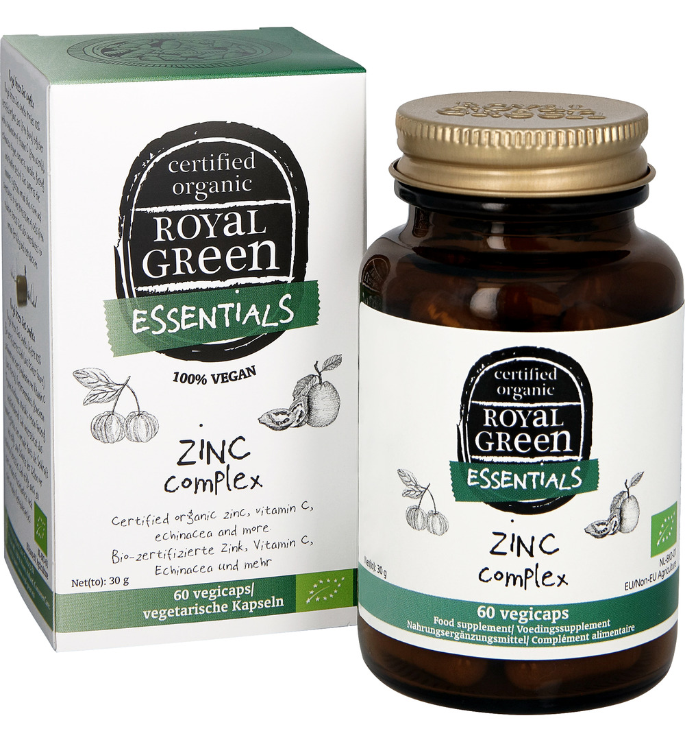 Royalgreen Zinc complex (60 vega capsules)