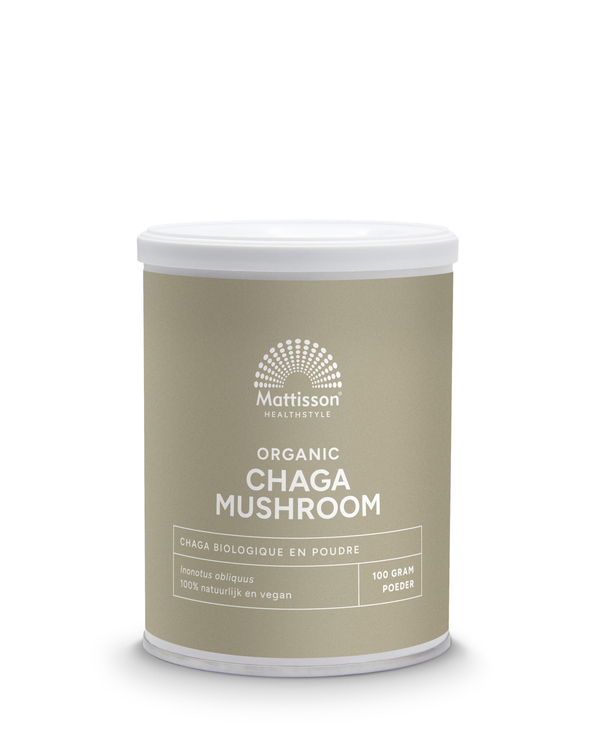 Mattisson Chaga Mushroom Poeder Bio (100 gr)