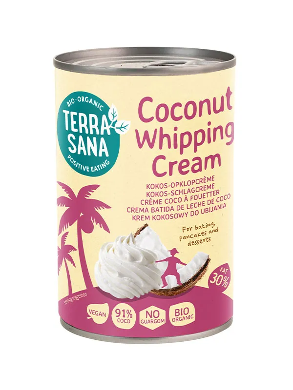 TerraSana Kokos-opklopcrème (400 ml)