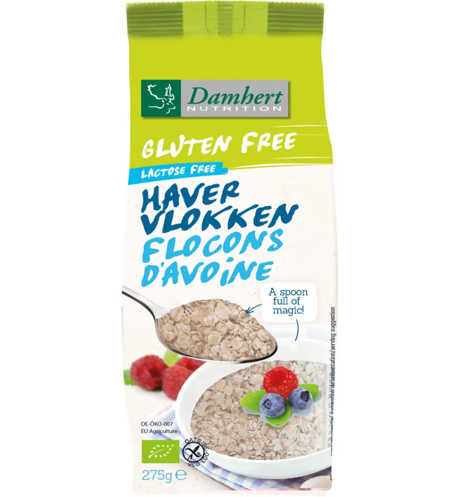 Damhert Havervlokken Glutenvrij Bio (275 gr)