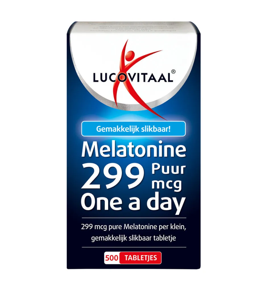Lucovitaal Melatonine Puur 299mcg (500 tabletten)