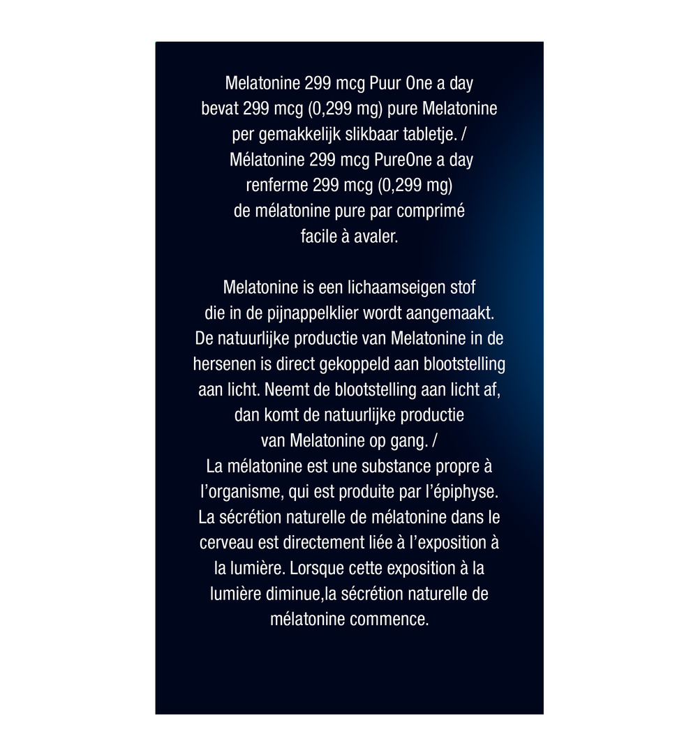 Lucovitaal Melatonine Puur 299mcg (500 tabletten) - image 5