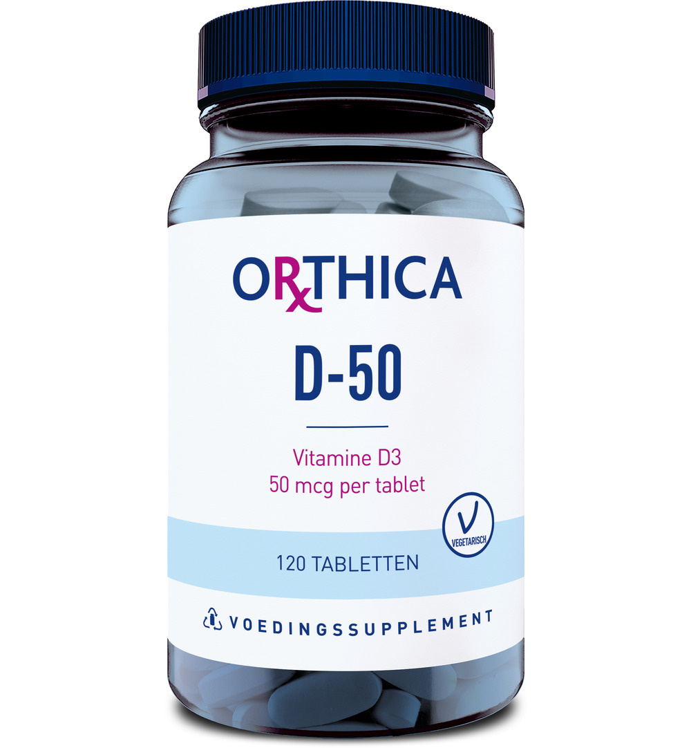 Orthica Vitamine D-50 (120 tabletten)