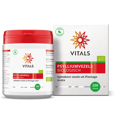 Vitals Psylliumvezels Bio (200 gr)