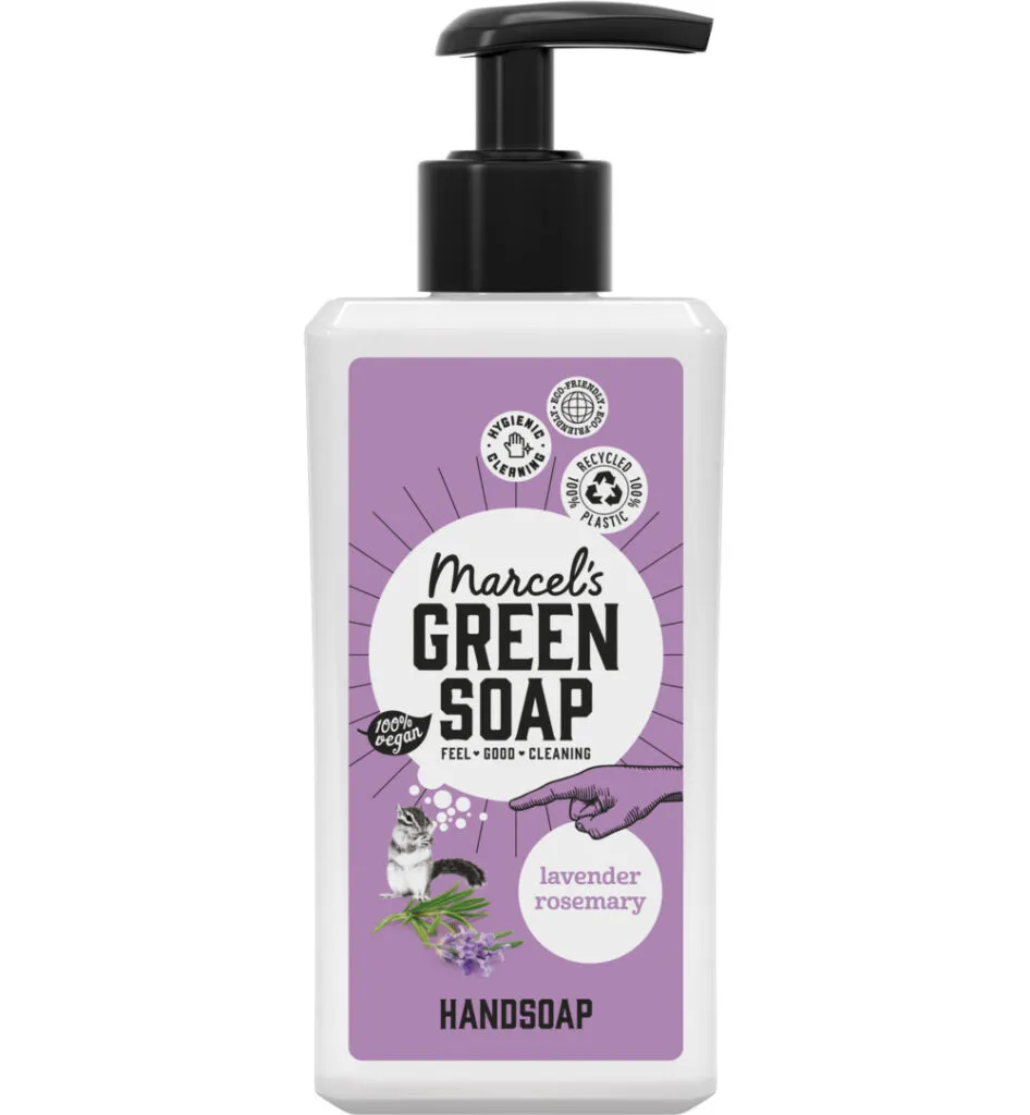 Marcel's Green Soap Handzeep lavendel & rozemarijn (250 ml)
