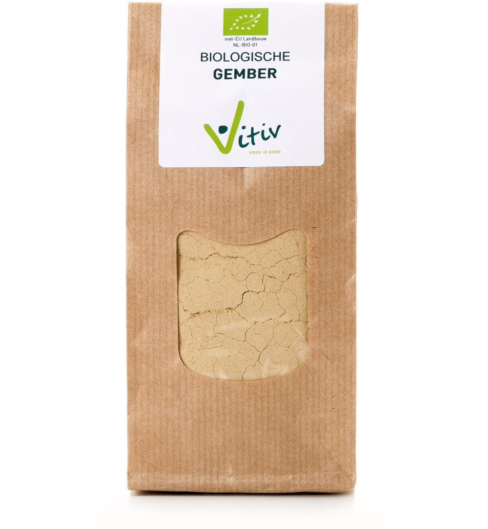 Vitiv Gember gemalen bio (100 gr)