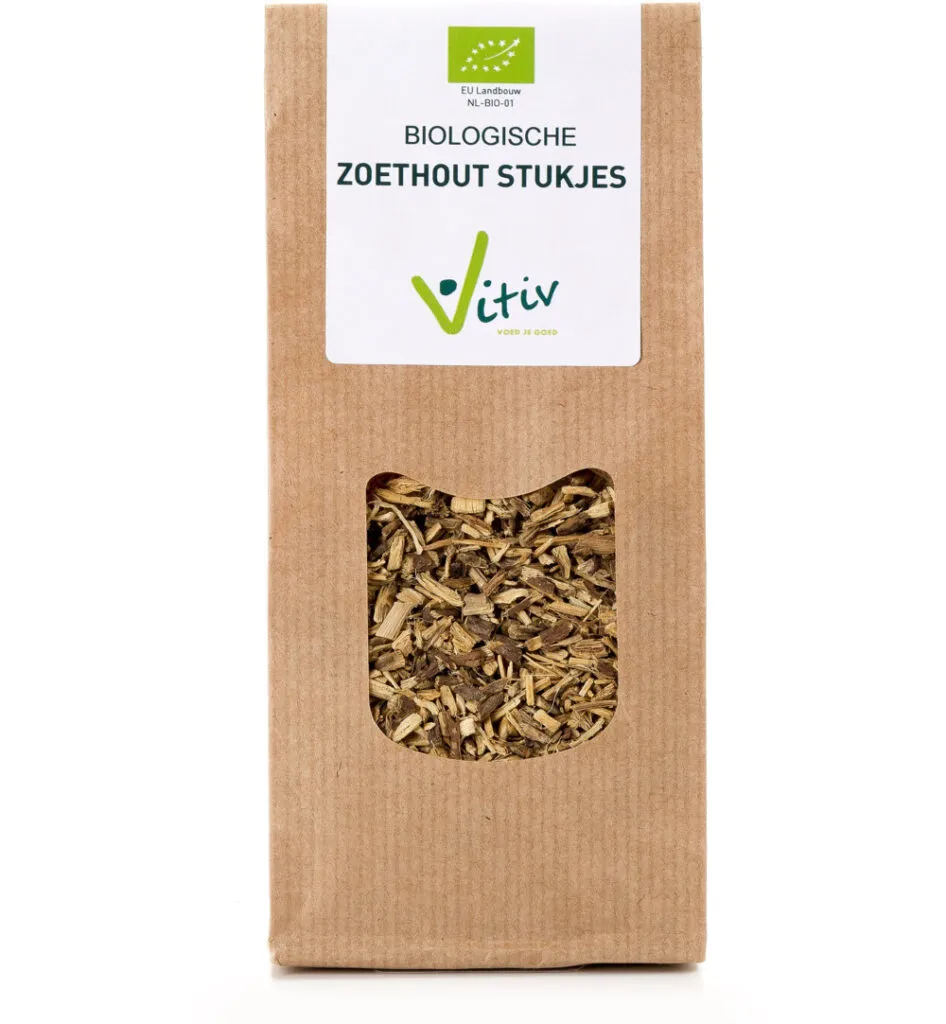 Vitiv Zoethoutstukjes bio (50 gr)