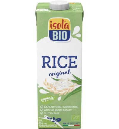 Isola Bio Rijstdrank Naturel Bio (1000 ml)