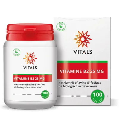 Vitals Vitamine B2 25mg (100 capsules)
