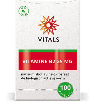 Vitals Vitamine B2 25mg (100 capsules) - image 2