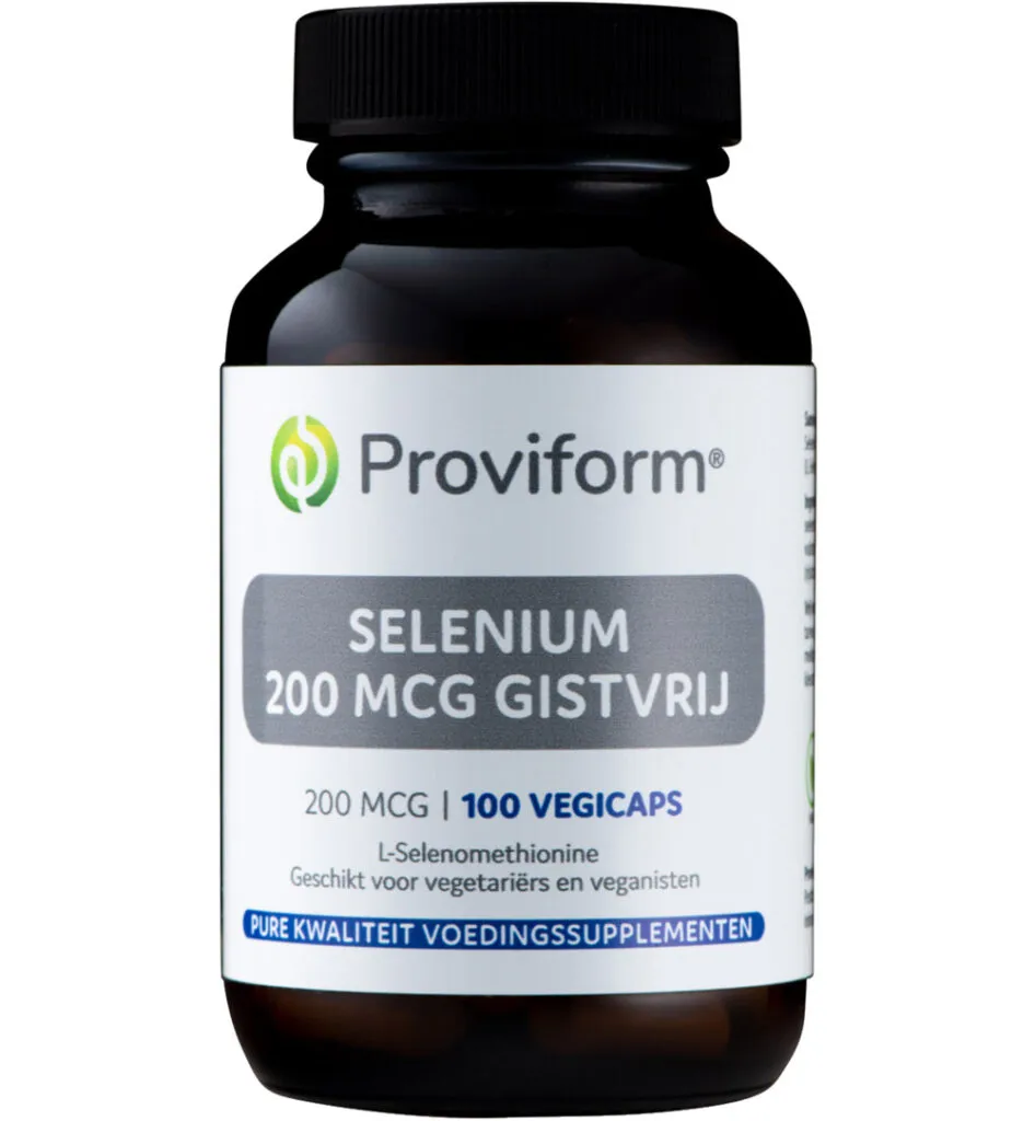 Proviform Selenium 200 Mcg Gistvrij (100 vega capsules)