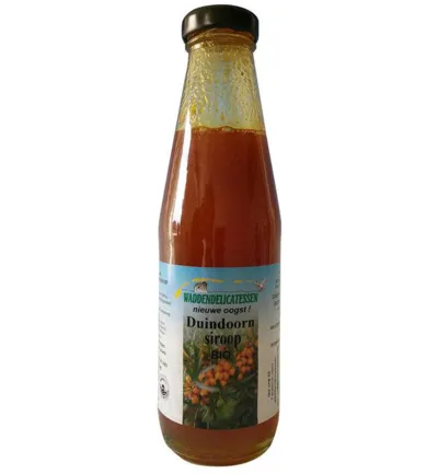 Waddendelicatessen Duindoorn Siroop Bio (500 ml)