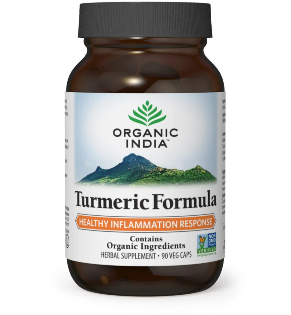 Organic India Turmeric formule kurkuma bio (90 capsules)