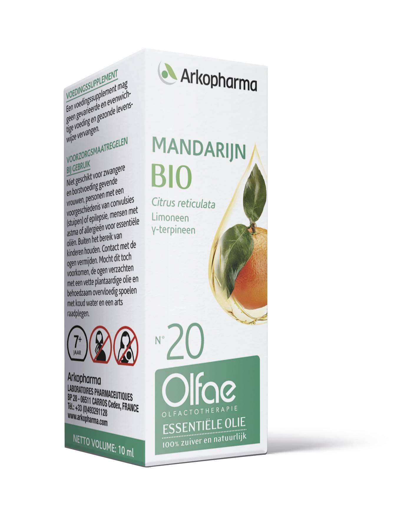 Olfae Mandarijn 20 bio (10 ml)