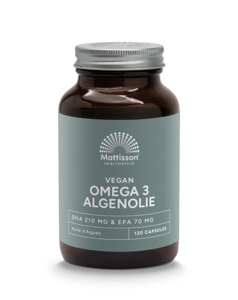 Mattisson Vegan Omega-3 Algenolie Dha 210Mg Epa 70Mg (120 vega capsules)