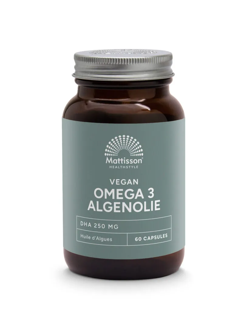Mattisson Vegan Omega-3 Algenolie Dha 260Mg (60 vega capsules)
