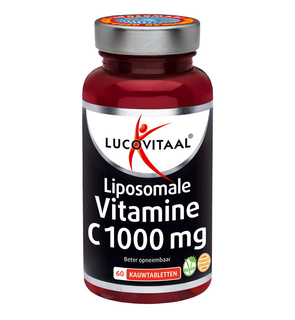 Lucovitaal Vitamine C 1000mg Liposomaal (60 kauwtabletten)