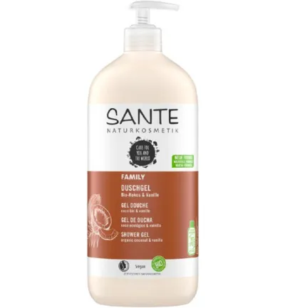 Sante Family showergel coconut & vanilla (950 ml)