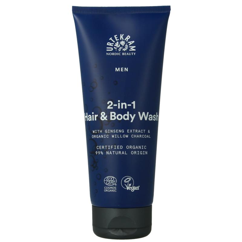 Urtekram Men haar en body wash (200 ml)