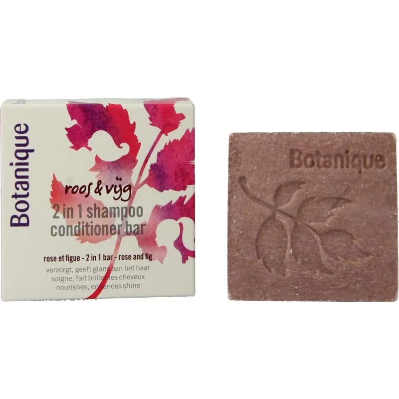 Botanique 2-in-1 Shampoo conditioner bar roos & vijg (100 gr)