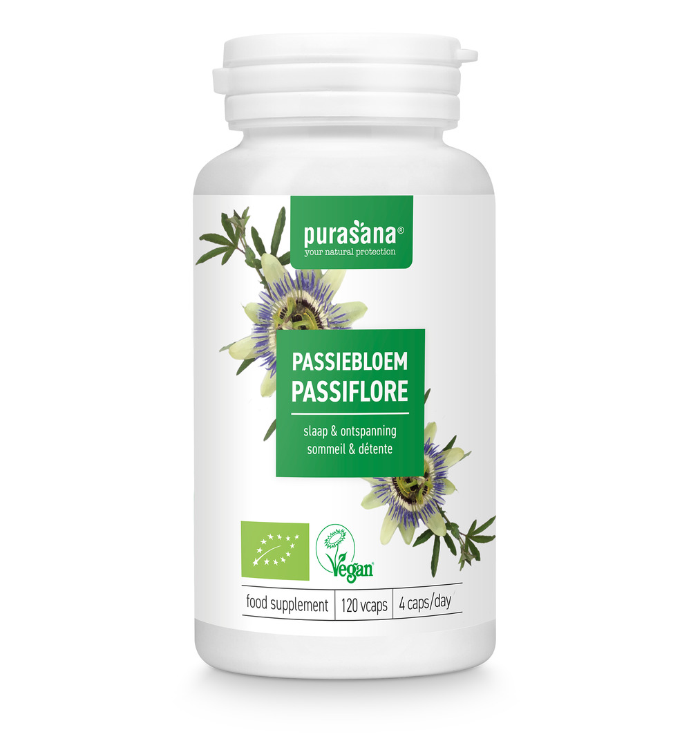 Purasana Passiebloem capsules 125 mg 120 (120 vega capsules) - image 5