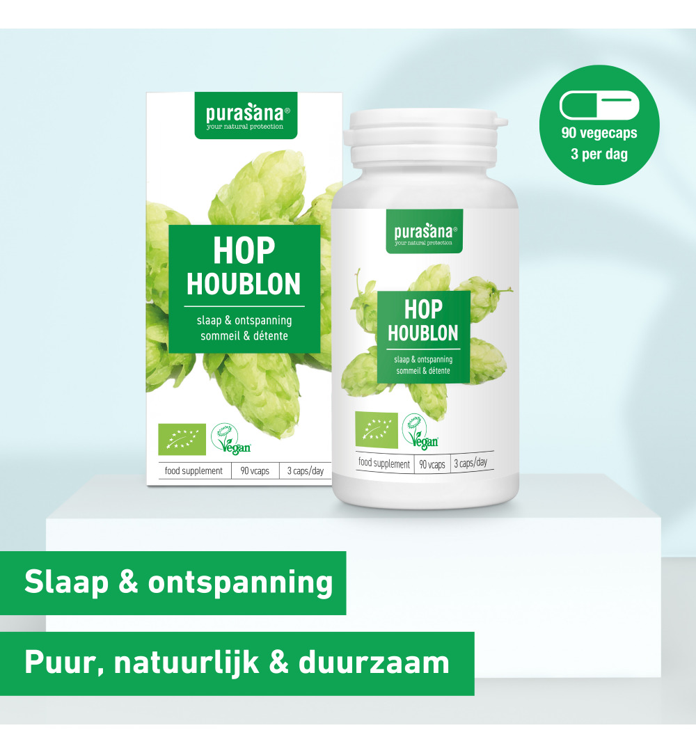 Purasana Hop 200 Mg Bio (90 vega capsules) - image 6