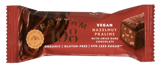 Rhythm 108 Vegan Chocoladebar Hazelnoot (33 gr)