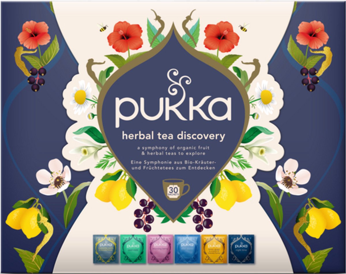 Pukka Herbal Tea Discovery Bio (30 zakjes)