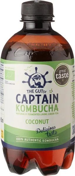Captain Kombucha Coconut Bio (400 ml)