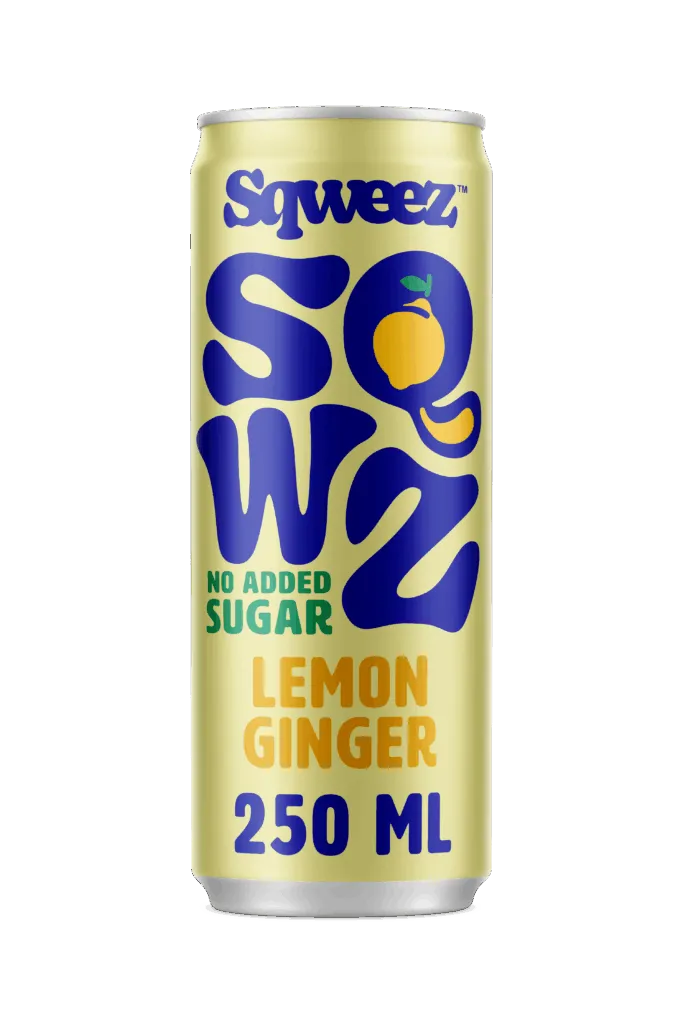Sqweez Lemon Ginger Bio (250 ml)