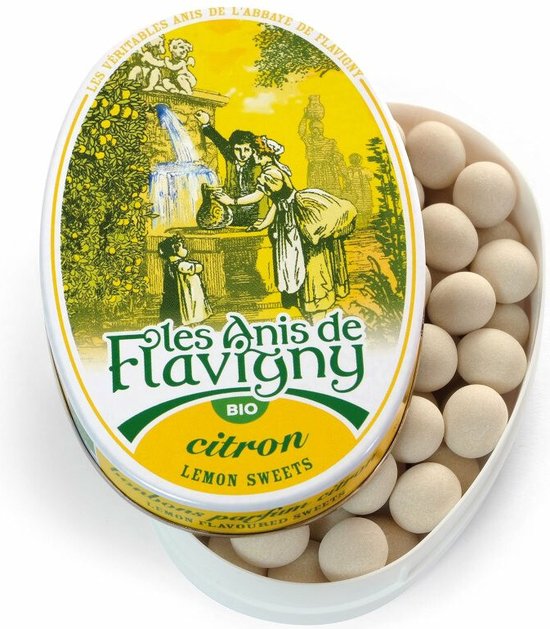 Les Anis De Flavigny Anijspastilles Citroen (50 gr)