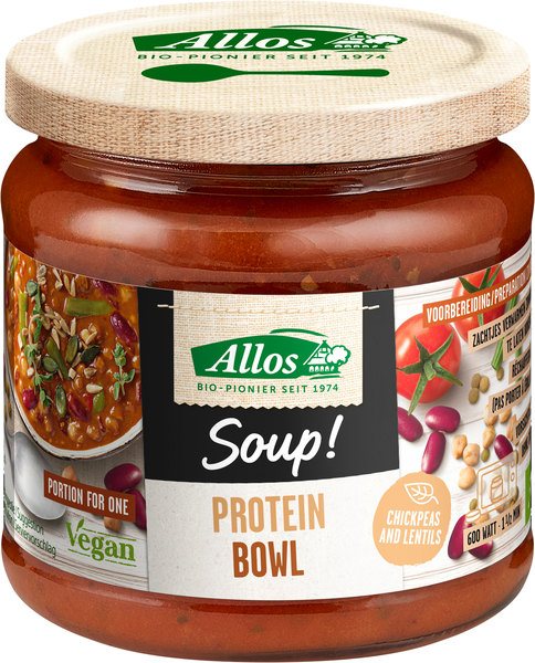 Allos Protein-Bowlsoep (350 ml)