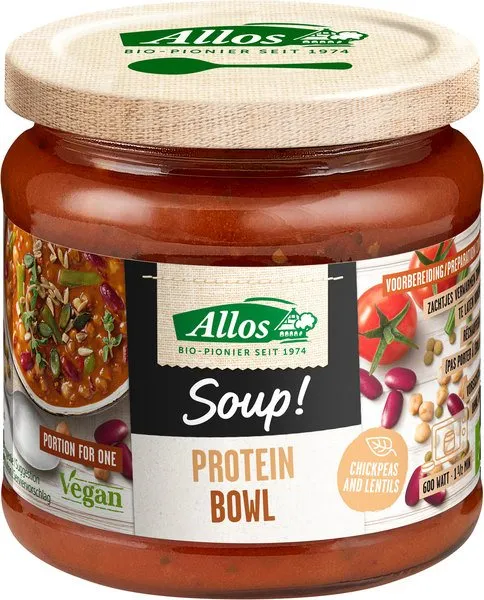 Allos Protein-Bowlsoep (350 ml)