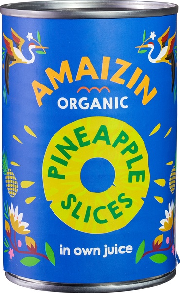 Amaizin Ananasschijven Op Sap (400 ml)