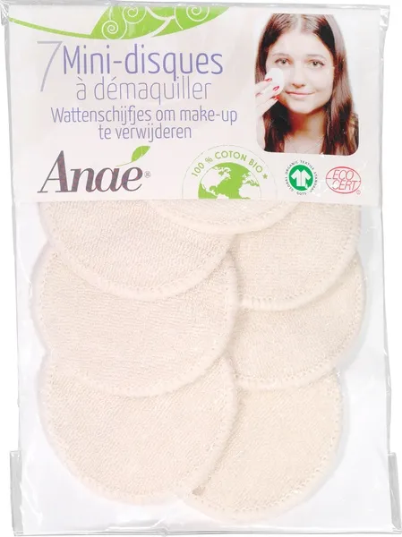 Anaé Wattenschijfjes Wasbaar, Mini (7 stuks)